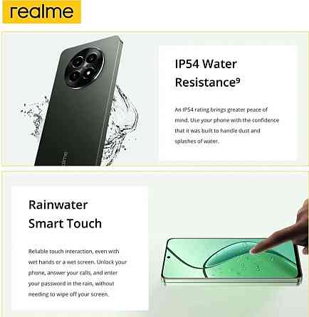Телефон Realme 12X 5G 8/256Gb. Black NFC 120Hz. 5000mAh. Dimensity 6100 IP54 Київ