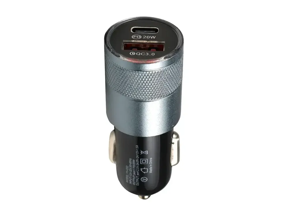 Зарядний пристрій 12В 3,0А 20Вт QC3.0 USBx1 Type-Cx1 YY-C0 Одеса - фото 3