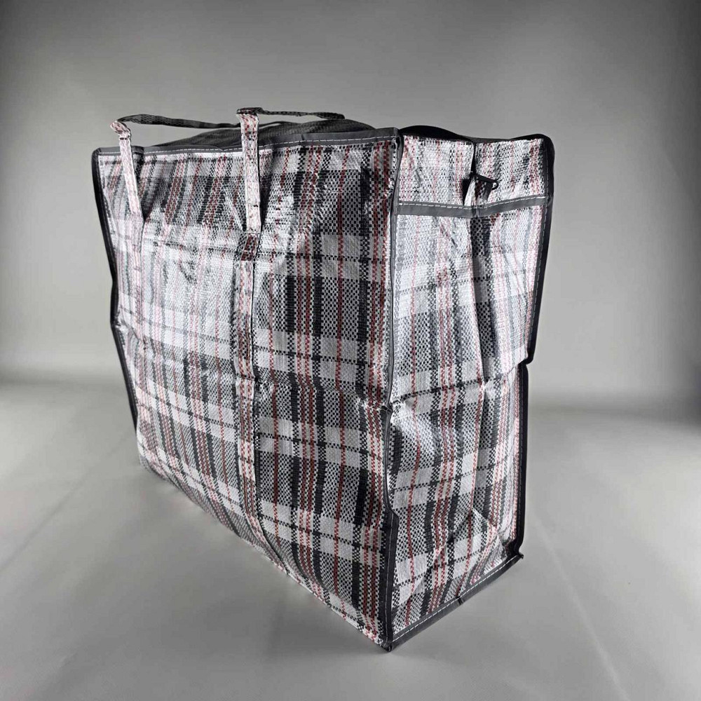 Сумка поліпропіленова, клітчаста. господарська No-3 (ш 50-д 45-г 20) (1 шт.) Харків - фото 4