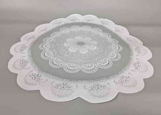 Серветка для квітів діаметром 60 см з рис, 100 шт No 336 (6) (100 шт.) Харків