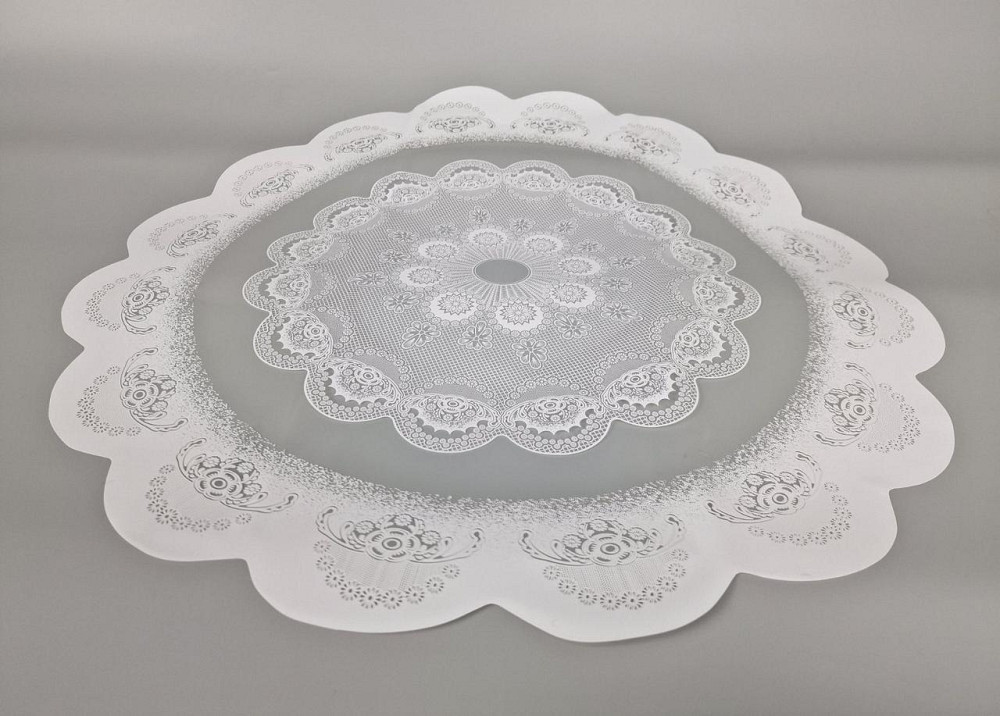 Серветка для квітів діаметром 60 см з рис, 100 шт No 336 (6) (100 шт.) Харків - фото 1