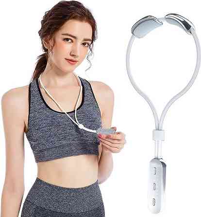 Микро-точечный электронный массажер для шеи Neck Massager массажер для шеи с подогревом, массажер для шеи, электрический массажер Киев