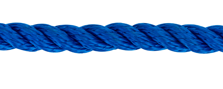 Веревка Polyester 3 Strand Rope 8Mm*200M Blue Киев - изображение 2