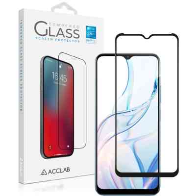 Скло захисне ACCLAB Full Glue Realme C30S Black (1283126551888) Вінниця