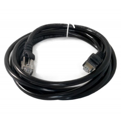 Патч-корд 2м, Cat. 6, FTP, CCA, black Extradigital (KBP1865) Винница - изображение 1