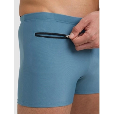 Плавки Arena Zip Swim Short 006159-550 сірий 85 (3468336927120) Винница - изображение 9