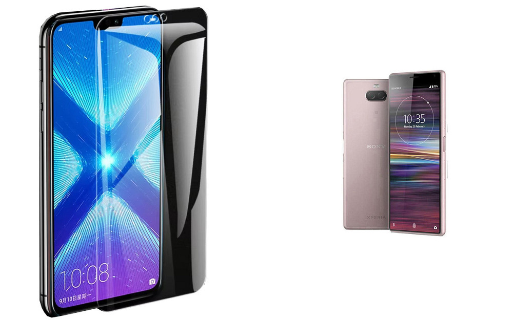 Защитное стекло NeoGlass для Sony Xperia 10 I4113, Xperia 10 Plus I4213 – ультрапрозрачное и устойчивое Киев - изображение 2