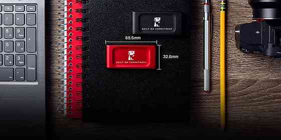 Накопичувач зовнішній SSD Portable USB 2.0ТB Kingston SXS1000 BoC Red (SXS1000R/2000GA) ( Червоний ) Харків