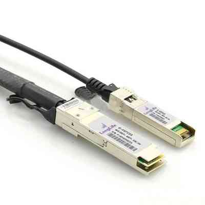 Оптический патчкорд Alistar QSFP to 4*SFP+ 40G Directly-attached Copper Cable 3M (DAC-QSFP-4SFP+-3M) Винница