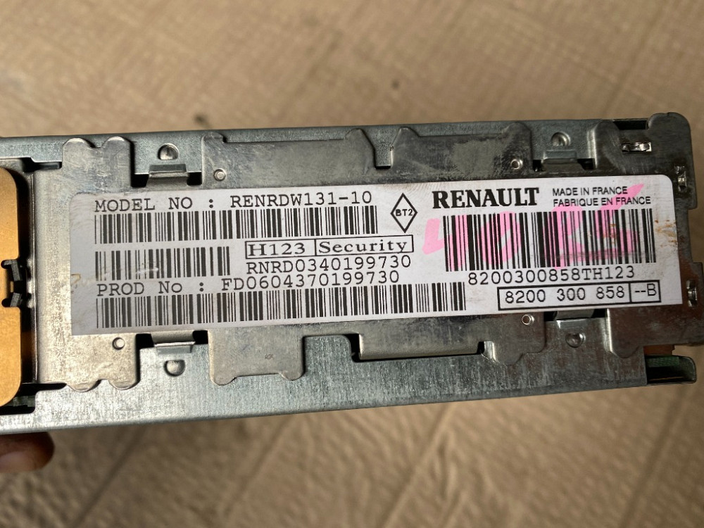 Автомагнітола Renault Megane II 2002-2008 (8200300858) Ковель - изображение 3