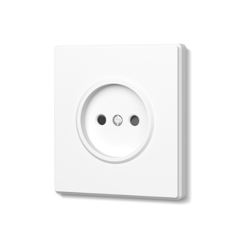 Розетка одинарна б/з біла матова VIDEX NOTA (VF-NT-SK1-WH) Житомир - фото 1