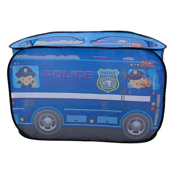 Дитяча палатка "Поліцейська машина" 110×70 см, синя Київ