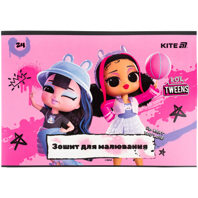 Альбом для рисования Kite LOL, 24 листа (LO25-242) Винница - изображение 7
