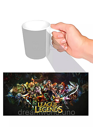 Чашка з принтом League of Legends Харків - фото 1