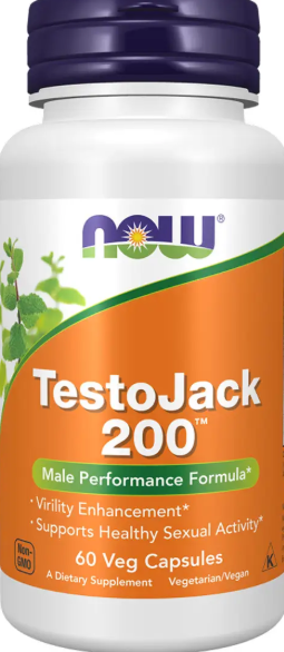 Тестостероновий бустер NOW Foods TestoJack 200 60 раст капс Киев - изображение 1