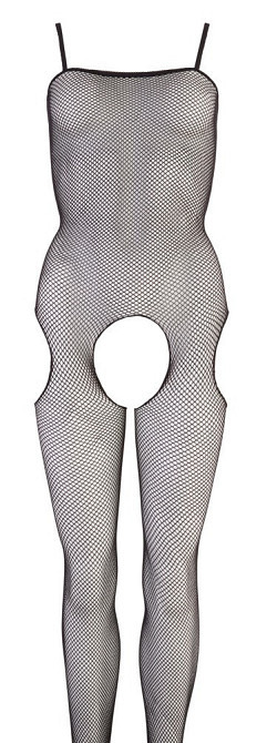 Чорний бодістокінг Netzcatsuit L/XL Sex Aura Київ - фото 3