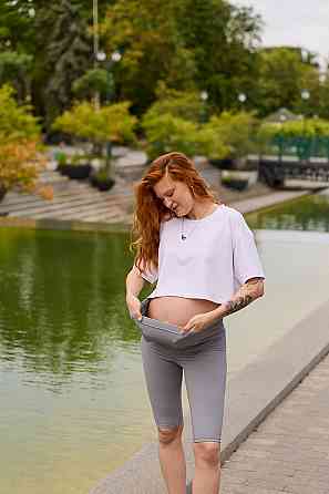 Велосипедки для вагітних Izmir XXL Lullababe сірий Кривий Ріг