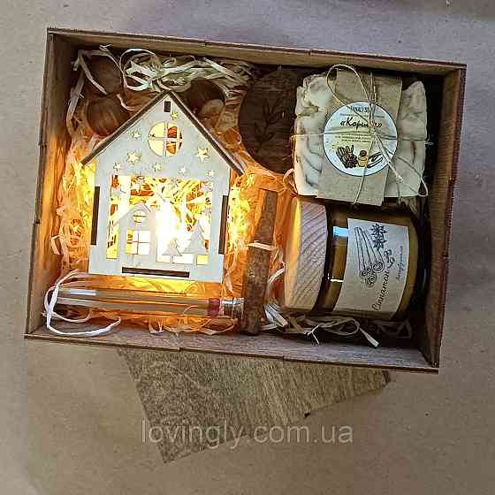 Эко набор для новогоднего подарка Ирпень