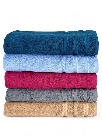 Рушник махровий Ideal Textile Косичка однотонний щільність 500 г/м2 50х100 см (56860731) Темно-синій Чернівці - фото 6