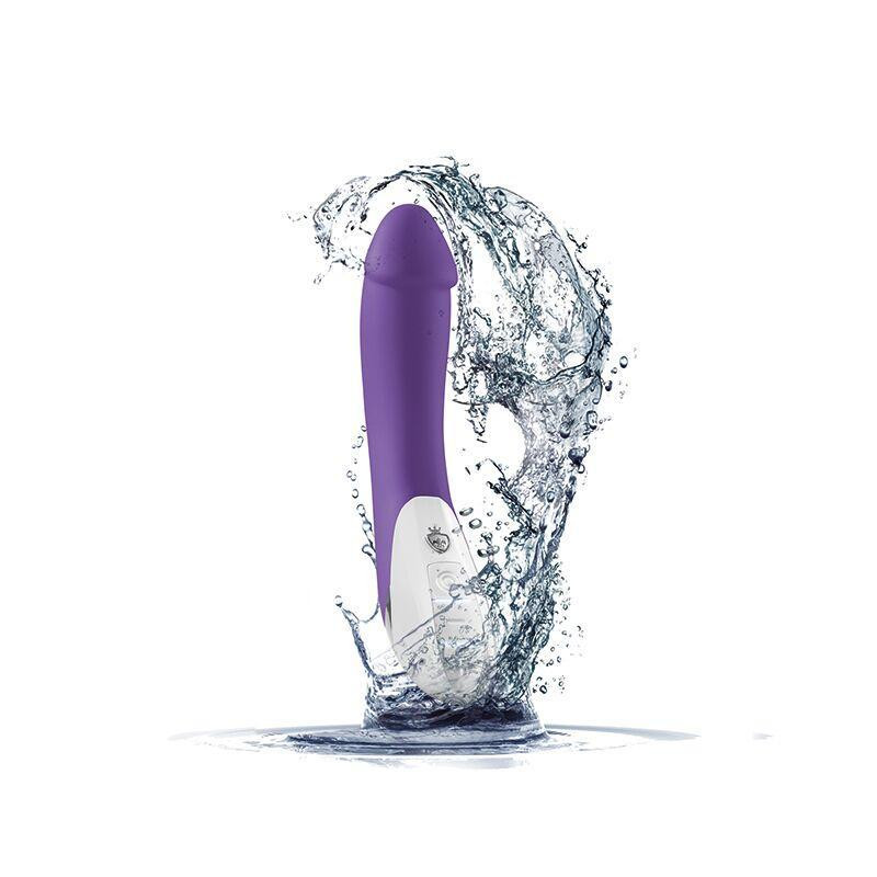 Потужний вібратор Mystim Terrific Truman Purple з двома моторами і вираженою головкою Sex Aura Київ - фото 8