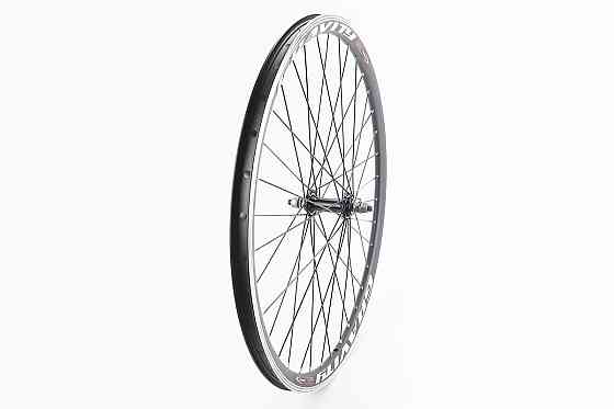 Колесо 26" переднє V-brake, обід "крапля" алюмінієвий, втулка 14Gx36H, кріпл. гайка, "GRAVITY" Бершадь
