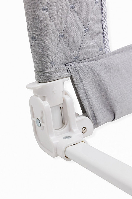 Захисний бортик для ліжка VELANO Wolli, light grey Київ - фото 7