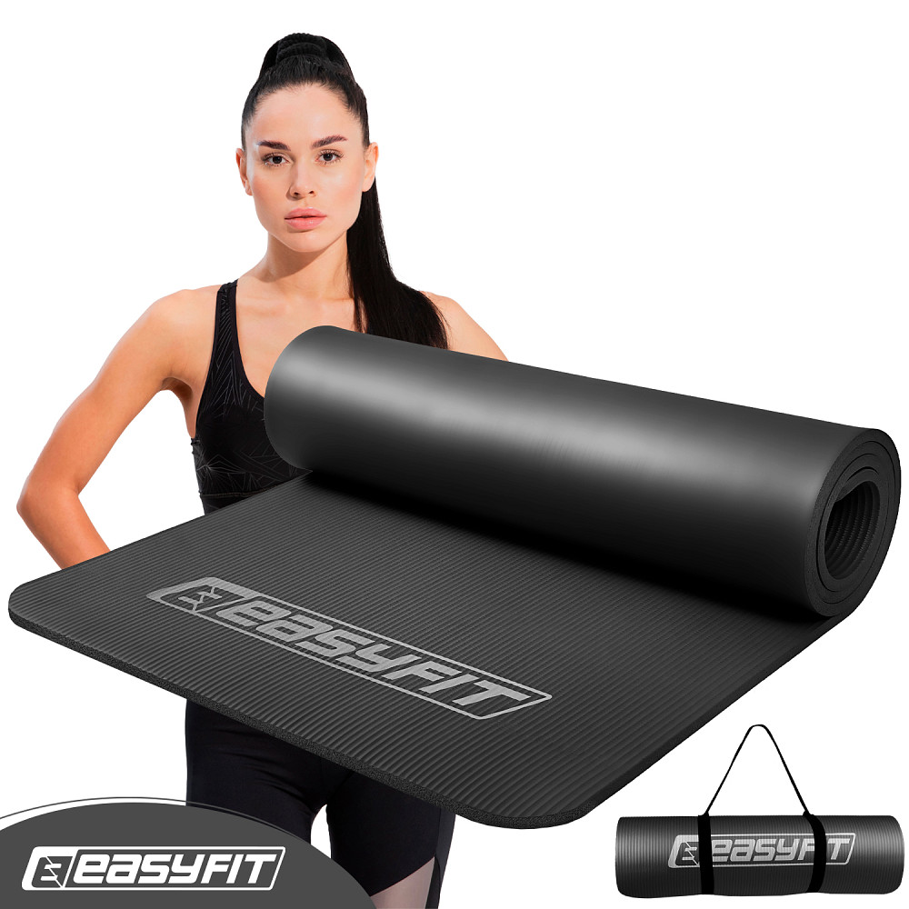 EasyFit Килимок для йоги та фітнесу EasyFit Flex Pro з червоним кантом Коломыя - изображение 1