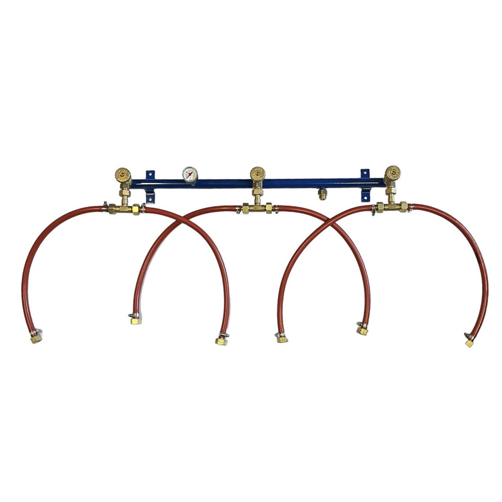 Рампа жорстка Gavagna ( Італія ) для підключення 3 балонів в одну систему. Київ - фото 3