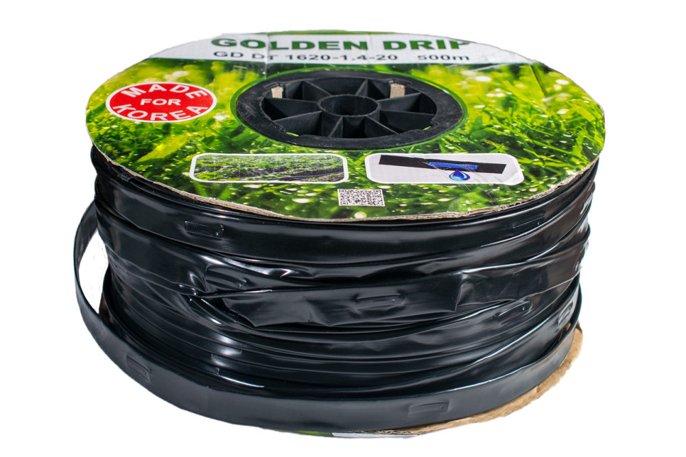 Стрічка Крапельна 8 mil крок 30 см бухта 1000 метрів емітерна GOLDEN DRIP Дніпро - фото 6
