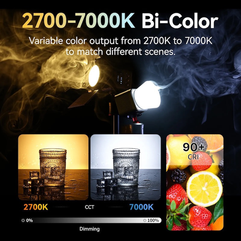 Відеосвітло Ulanzi Vijim L3 RGB COB Fill Light (UV-L052GBB1 L3 RGB) Одеса - фото 7