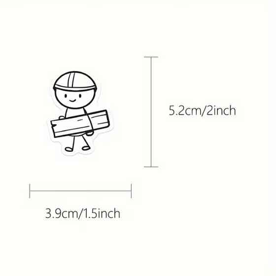 Набір милих наклейок з персонажами – 66 шт для декору Київ