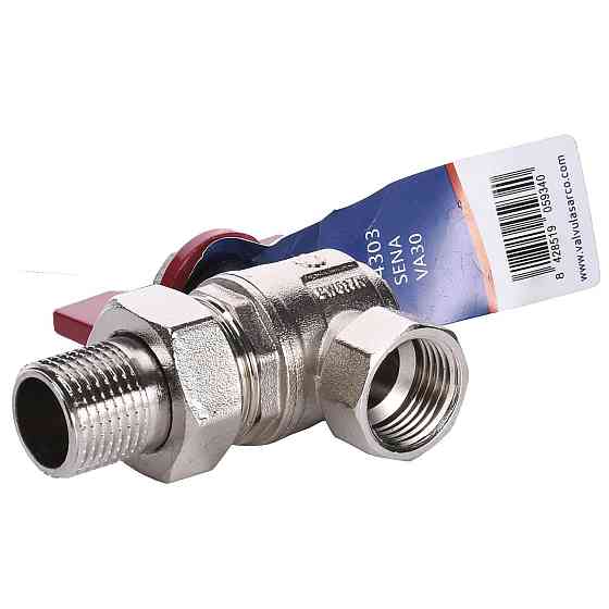 Кран шаровый угловой с американкой ARCO 1/2″ SENA 154303 (000014969) Киев
