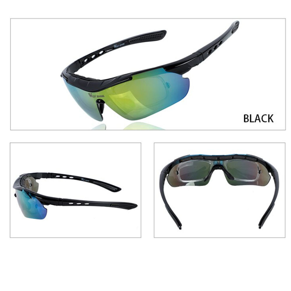 Окуляри велосипедні зі змінними лінзами Feel Fit YJ-005 Бровари - фото 2