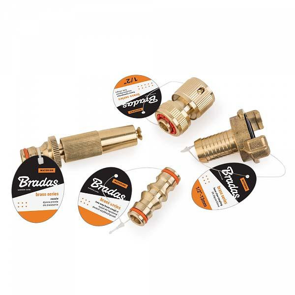 Конектор латунний на шланг 1/2, BRASS, BR-2120 Київ - фото 3