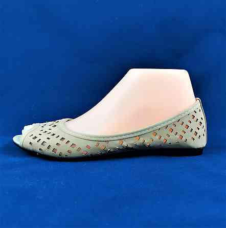 .Жінні Літні Балетки з відкритим Носиком Бежеві Мокасини Туфлі (розміри: 36,37,38,39) — 05-6 Дніпро