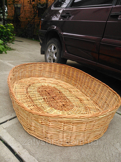 Плетеный лежак для собак и кошек Киев - изображение 5