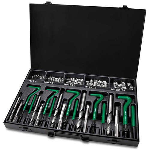 Набор для восстановления резьбы TOPTUL JGAD130A 130ед. (M5,M6,M8,M10,M12) Одесса - изображение 1