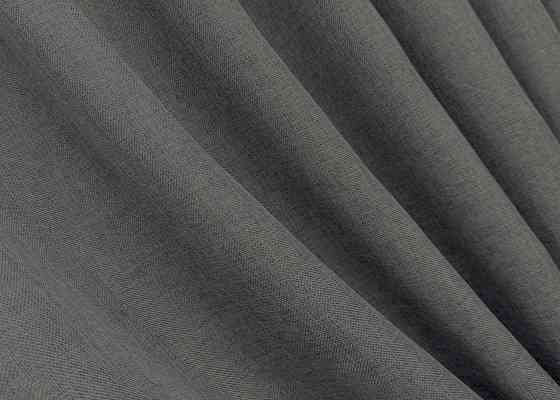 Комплект готових штор VR-Textil Льон Льон Мішковина № 1282ш Сірий 125х275 см 2 шт (39-582) Київ