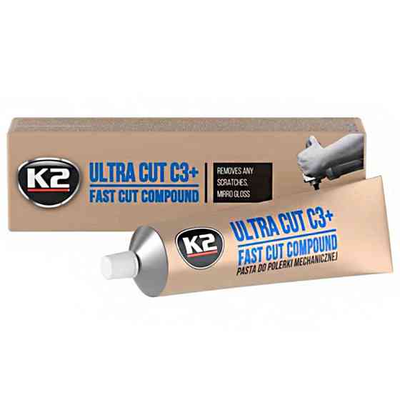 Паста для полірування кузова K2 Ultra Cut С3+ 100г Львів