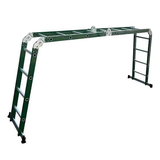 Драбина багатоцільова комбінована 4х4 щаблі 4.70 м GRAD (5031725) Київ