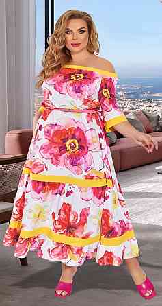 Красивое легкое платье большого размера (54) Киев