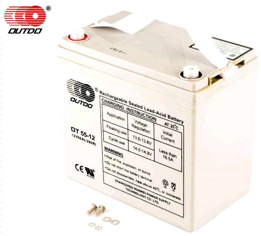 Акумулятор 12V 55А AGM (229x138x222, сірий) Мукачево - фото 1