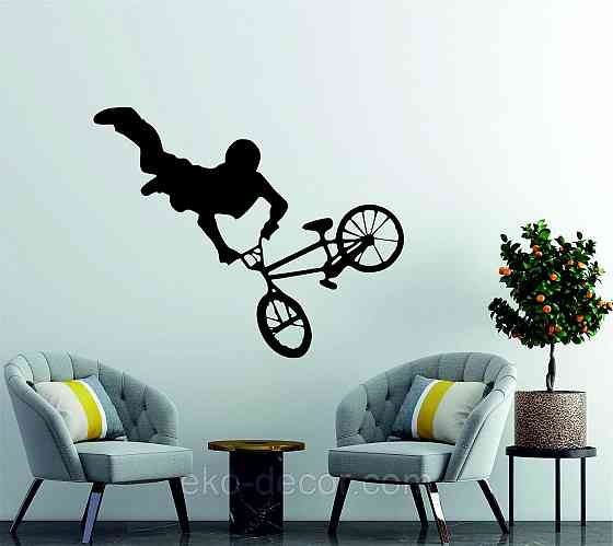 Декоративне настінне Панно «Велофрістайл», Декор на стіну Київ