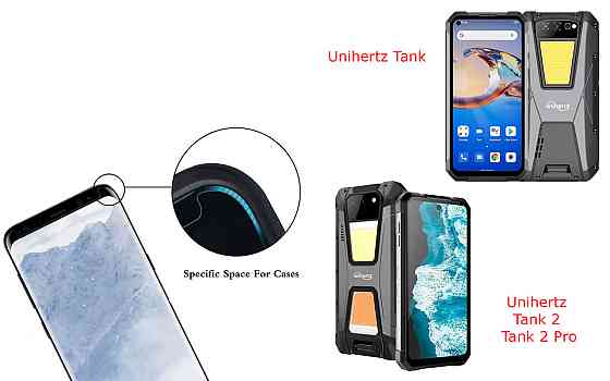 Захисне скло HyperGlass Pro для Unihertz Tank, Tank 2, Tank 2 Pro – максимальна чутливість та захист Київ