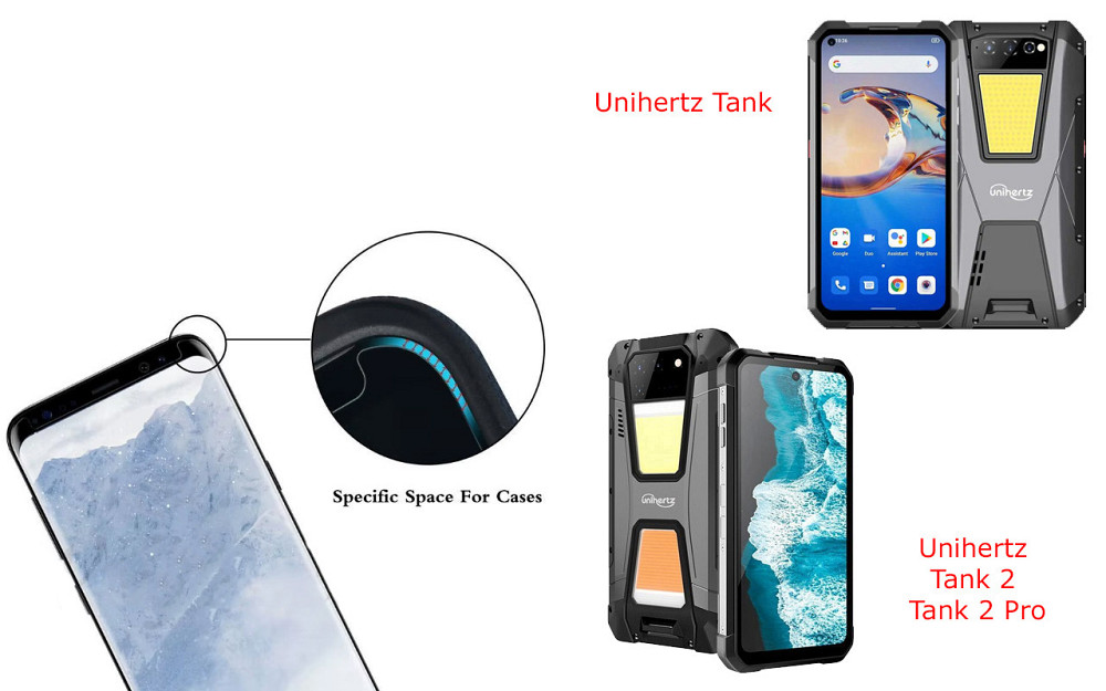 Захисне скло HyperGlass Pro для Unihertz Tank, Tank 2, Tank 2 Pro – максимальна чутливість та захист Київ - фото 3