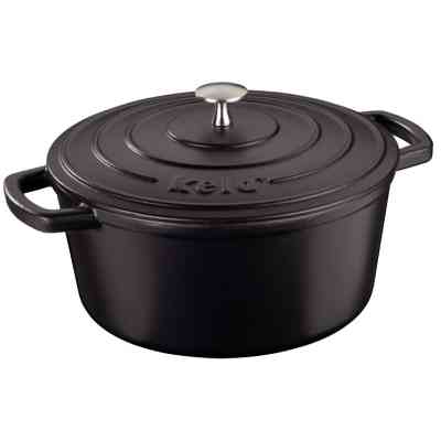 Кастрюля Kela Calido 4,6 л Black (12472) Винница