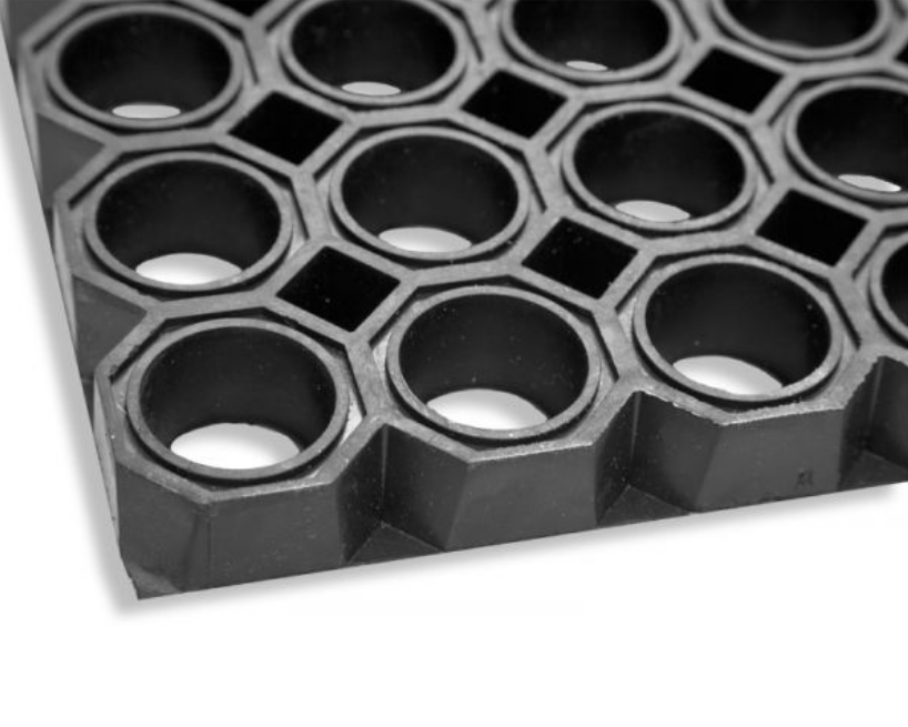 Килимок гума Соти 60*78,5*2,4см К-36 чорний ДУБНО Житомир - фото 4