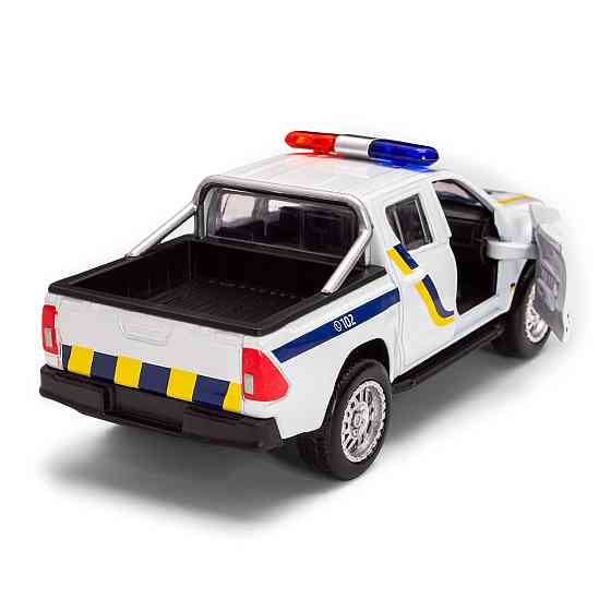 Автомодель - Toyota Hilux Поліція (білий) Дніпро