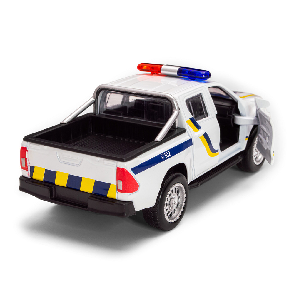 Автомодель - Toyota Hilux Поліція (білий) Дніпро - фото 2