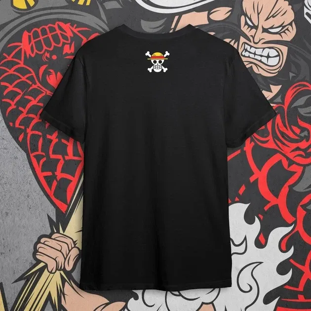 Футболка для подростка мальчика с принтом Ван Пис Луффі І Кайдо Размер 160 Anime10135 Днепр - изображение 3